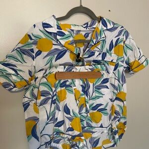 Printfresh Lemons Pajama set, M